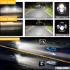 7 inch Motorcycle LED Headlight 4.5" Fog Passing Lights DOT