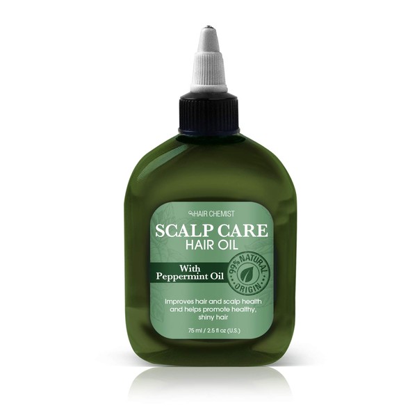 Hair Chemist Scalp Care Hair Oil with Peppermint Oil 2.5 ounce (3-Pack)