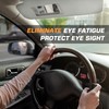 Left Driver Right Passenger Side Grey Sun Visor with Vanity