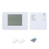 Wireless Indoor Thermostat RF 8 Receivers Control Programmable Remote Temperature