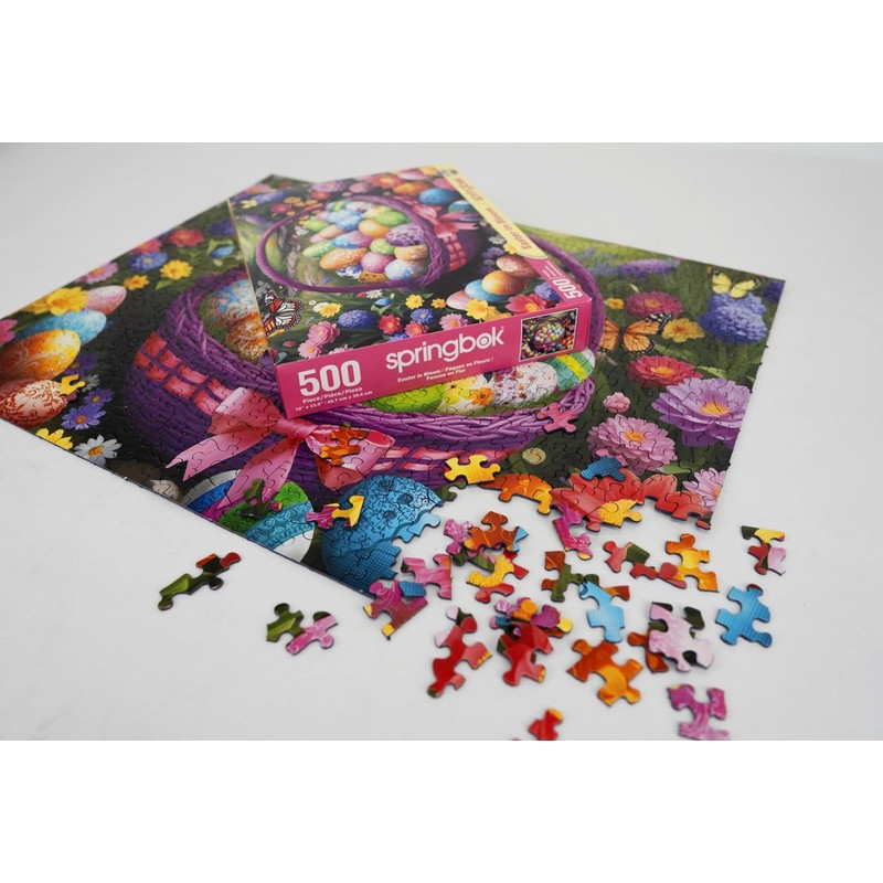 Springbok Easter in Bloom 500 Piece Jigsaw Puzzle for Adults