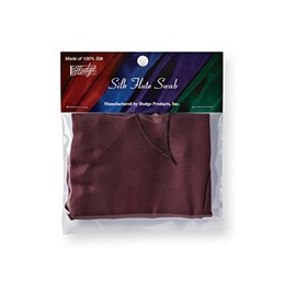 Hodge Silk Flute Swab - Burgundy