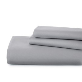 Southshore Fine Living, Inc. Vilano Springs Premium Quality Oversized 3-Piece Duvet Cover Set, King/California King, Steel Grey