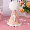 Heyiminy Daisy First Birthday Keepsake Crown, Decorative Photo Prop &