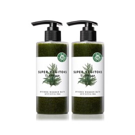 Cho Sung -ah Wonder Bath Super Veggesox Cleanser Green 300ml 1+1 / 조성아 원더바스 슈퍼 베지톡스 클렌저 그린 300ml 1+1