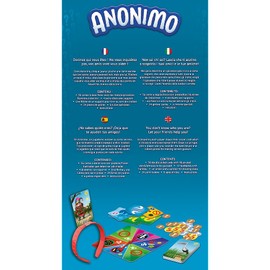 Trefl Anonymous - Social Family Game, Guessing Game Who You Are, Word Rates, Cards with Pictures for Adults and Children from 8 Years, 2317