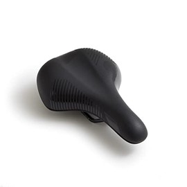 BW Youth Bicycle Seat – Medium Size Kids Bike Saddle for Bicycles with 16 and 20 Inch Wheels – Black