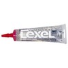 Lexel Weatherproofing Caulk, Clear, 5.0oz, 4-Pack