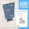 TahoeBay Blank Pint Glass Sleeves (6-Pack) 16 Ounce Insulating Foam