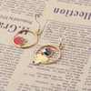 CENWA Snow Princess Gift Red Apple Earrings Princess Movies Dangle