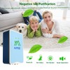 HAPHID Air Ionizer Plug In, Ionizer Air Purifier Ion Generator【Upgraded】with