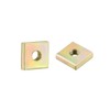 sourcing map 50 Pieces Square Nuts M3 x 8 mm