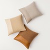 SINYASAN Set of 2 Fluffy Boucle Pillow Covers 24"x24", Oatmeal