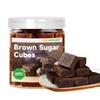 Brown Sugar Cubes, Deep Molasses Richness Raw Cane Demerara Sugar,