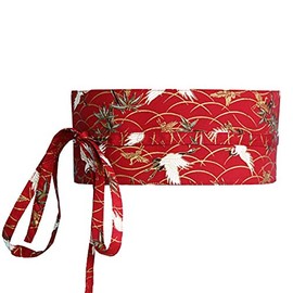 Fancy Pumpkin Women's Japanese Yukata Kimono Robe Obi Belt Harajuku Waistband-#06