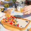 Cyimi Rectangular Pie Pan Nonstick Tart Pan With Removable Bottom