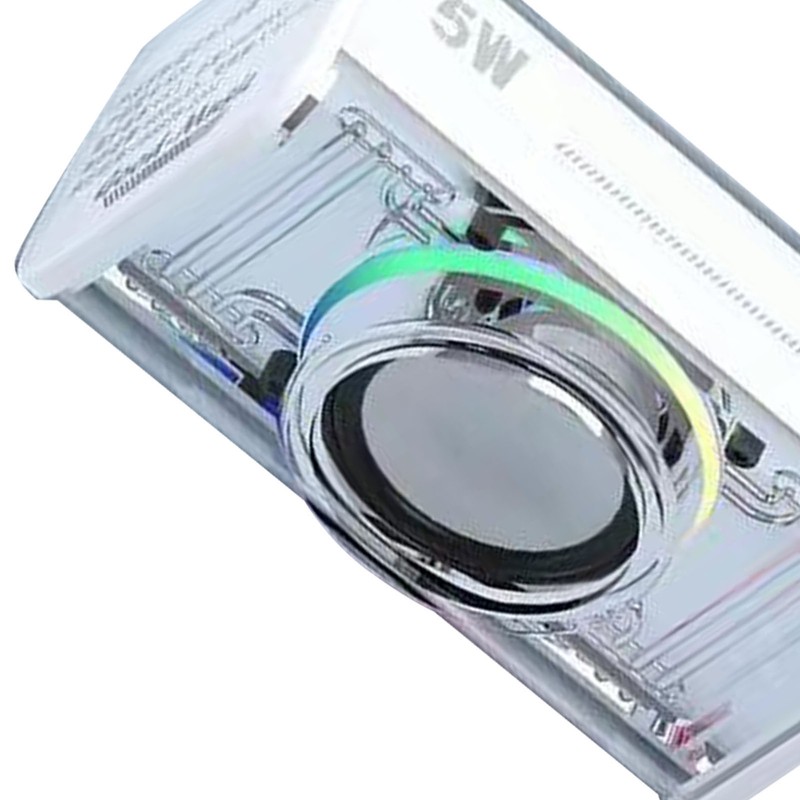 Bluetooth Speaker with Colorful Lights Loud Subwoofer Surround Sound Rechargeable