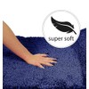 PANA fluffy bath mat in various colours and sizes •