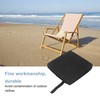 Outdoor Seating Pad Multipurpose Single Layer Sponge Oxford Cloth Chair