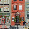 Furn Festive Town Duvet Set, Cotton, Multi, Single