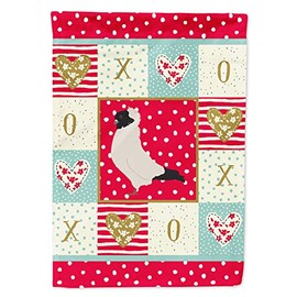 Caroline's Treasures CK5379GF Nun Pigeon Love Garden Flag, Red Mailbox Flag Decorative Yard Flag Banner Outside Patio Artwork Yard Flower Beds, Garden Size, Multicolor