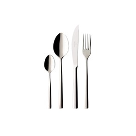 Villeroy & Boch Tafelbesteck, Edelstahl, Silber, Zentimeter