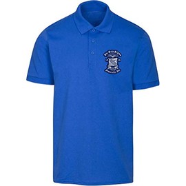Phi Beta Sigma Fraternity Polo Shirt Royal/Royal Extra Large