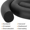 uxcell Foam Rubber Weather Seal Strip, 30mm(1.18") Diameter x 1