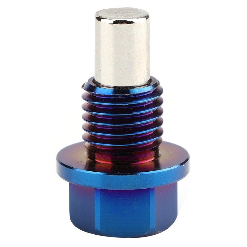 Titanium Alloy Strong Magnetic Oil Pan Universal Plug Suction Iron