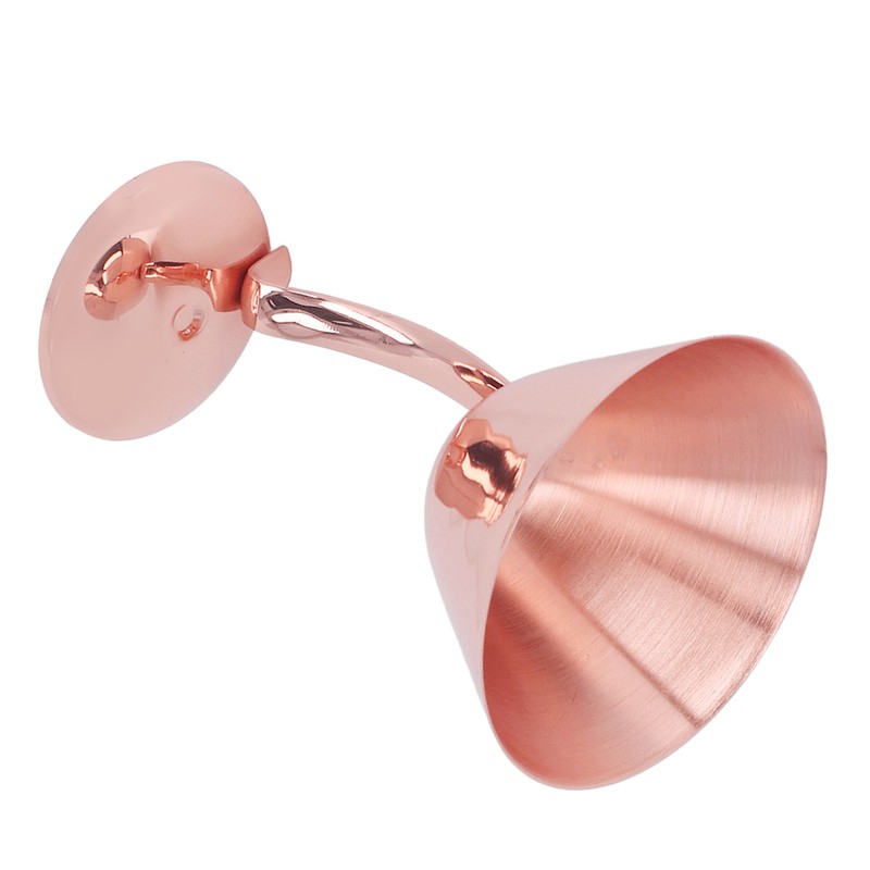150ml Stainless Steel Martini Cocktail Glass Copper Plated Metal Wine