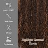 SAPPHIREWIGS Curly Lace Front Wigs for Black Women Pre Plucked