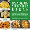 Jiva Organics Organic Chickpea Flour, Besan 2 Pound - Non-GMO,