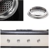 50pcs 53mm/2in Vent Stainless Steel Round Vent Mesh Hole Louver