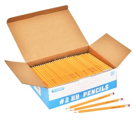 Rarlan Wood-Cased #2 HB Pencils, Pre-sharpened, 360 Count Bulk Pack