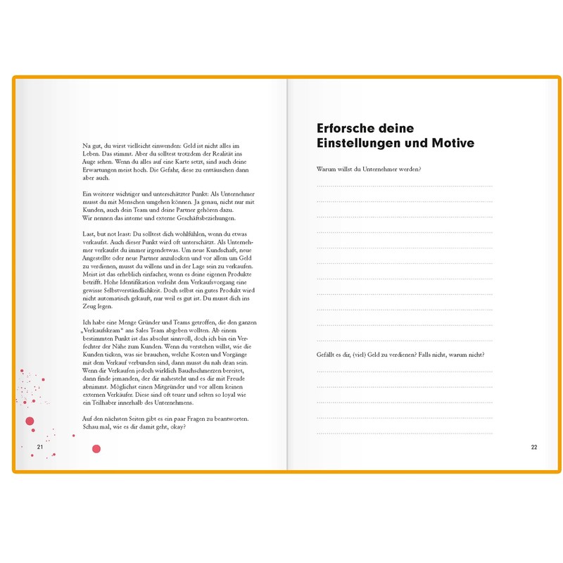 LEUCHTTURM1917 363841 Start-up Journal, Hardcover, 294 Numbered Pages, German, Rising