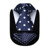 HISDERN Extra Long Polka Dots Tie Handkerchief Men's Necktie &