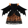 ReliBeauty Bat Costume for Children, Girls with Headband Wings, 150