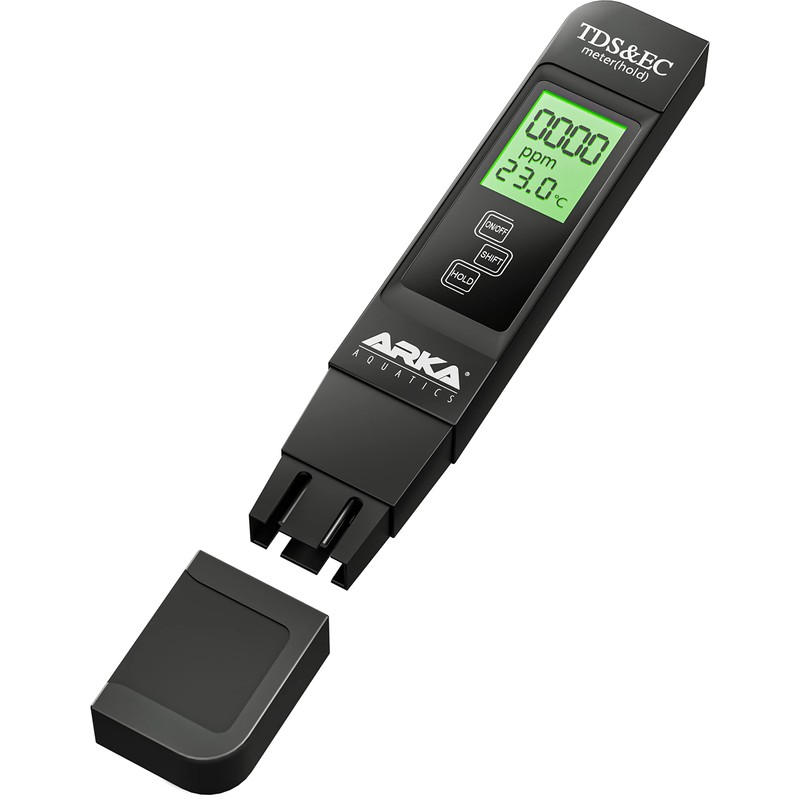 MICROBE-LIFT ARKA myAQUA TDS/EC Meter 3-in-1 - Reliably Measures TDS,