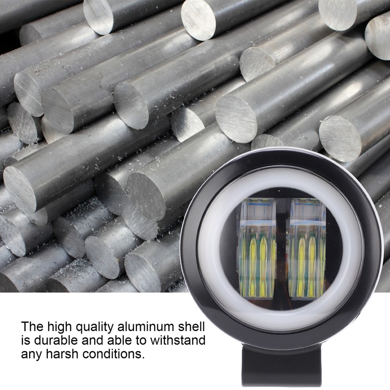 LED Fog Light Auxiliary Lamp 4D Double Lens 20W with