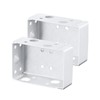 Amazleer 2PCS Blind Brackets, Venetian Blind Brackets for Top Fix,