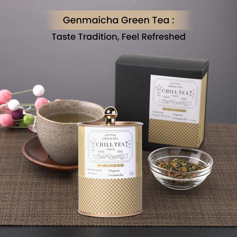Genmaicha by CHILL TEA Tokyo - 100% Japanese Green Tea