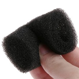 AIMALL 10PCS Filter Intake Sponge Fry Saver Filter Protection Sponge Aquarium Fish Tank with Adaptable Holes for Fish Tank Safety