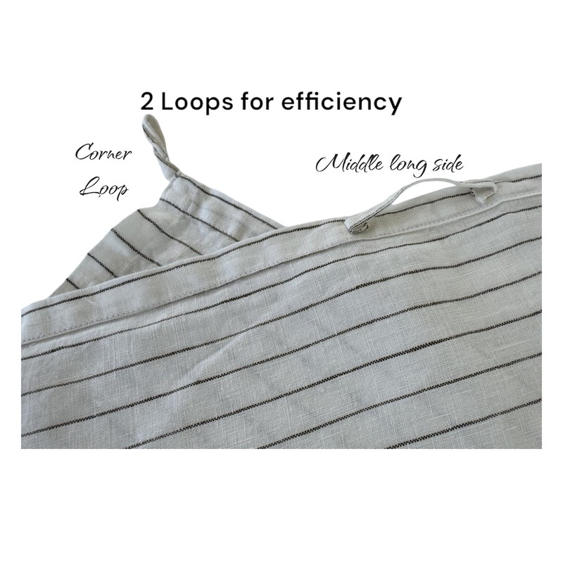 Eight Owls Stonewashed Linen Kitchen Dish Towels – 50 x