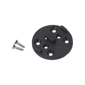 Motor Adapter Plate 25/28/35MM to Rollease Skyline Series Brackets, 1 Set Black