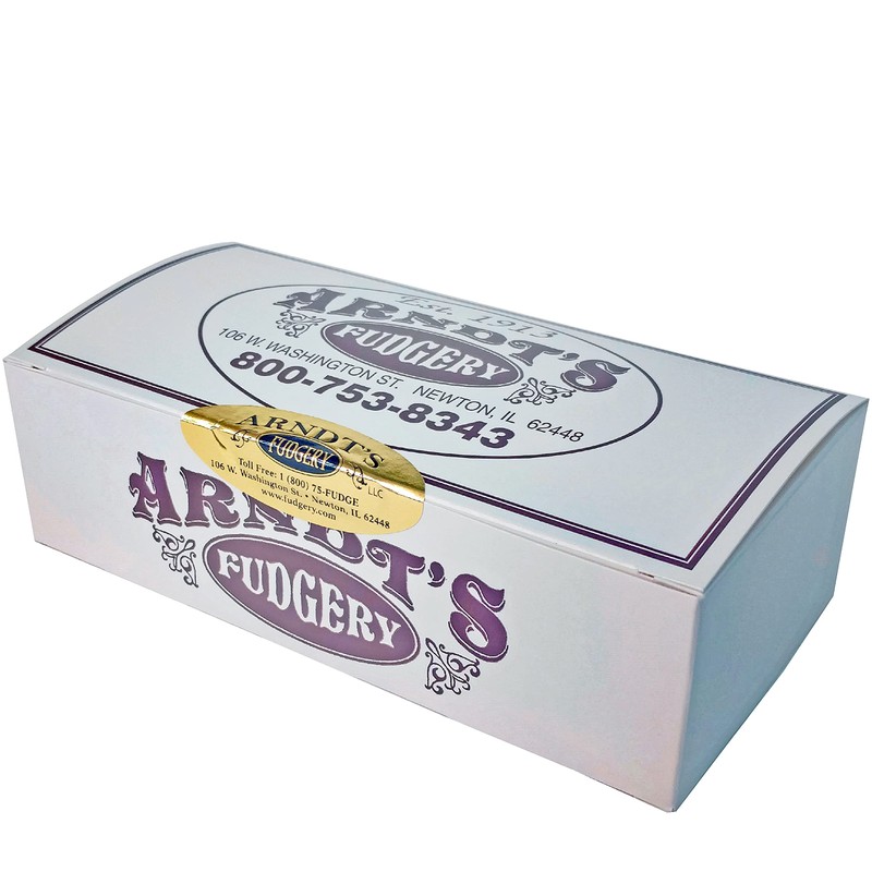 Home Made Creamy Fudge - 1 Lb Box Raspberry Chocolate