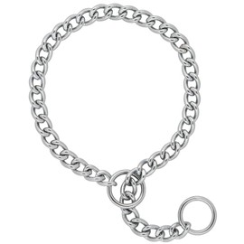 Terrain D.O.G. Chain Slip Collar, Chrome Plated, 3.9mm x 26"