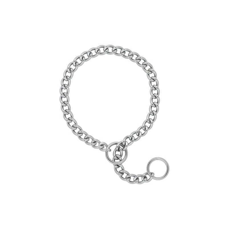 Terrain D.O.G. Chain Slip Collar, Chrome Plated, 3.9mm x 26"