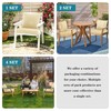 Comcaver Outdoor Cushions for Patio Furniture, Waterproof Fade and Tear