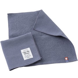 B-PLAID TakeMe Towel Handkerchief, Set of 2, 5, Made in Japan, Approx. 13.4 x 13.4 inches (34 x 34 cm), Approx. 9.8 x 9.8 inches (25 x 25 cm), Quick Drying, Instant Absorption, 100% Cotton, Men's,