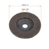 sourcing map Flap Disc, 120-grits 4" x 5/8" Abrasive Grinding